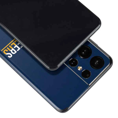 West Virginia University Blue Wood Floor Galaxy S21 Ultra 5G Skin