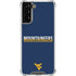 West Virginia University Blue Wood Floor Galaxy S22 Plus Clear Case