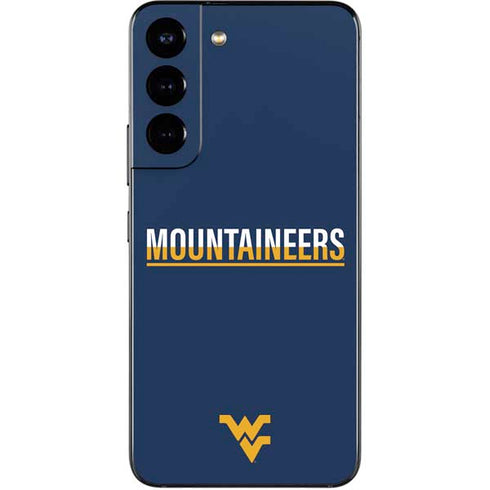West Virginia University Blue Wood Floor Galaxy S22 Skin