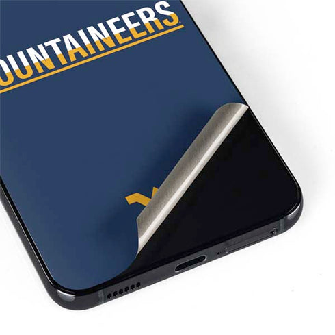 West Virginia University Blue Wood Floor Galaxy S22 Skin