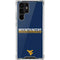 West Virginia University Blue Wood Floor Galaxy S22 Ultra Clear Case