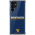 West Virginia University Blue Wood Floor Galaxy S22 Ultra Clear Case