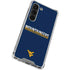 West Virginia University Blue Wood Floor Galaxy S23 Clear Case