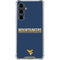 West Virginia University Blue Wood Floor Galaxy S23 FE Clear Case