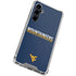West Virginia University Blue Wood Floor Galaxy S23 FE Clear Case