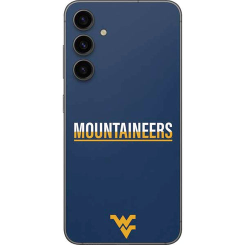 West Virginia University Blue Wood Floor Galaxy S23 FE Skin