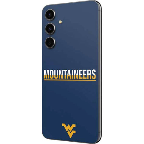 West Virginia University Blue Wood Floor Galaxy S23 FE Skin