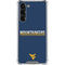 West Virginia University Blue Wood Floor Galaxy S23 Plus Clear Case