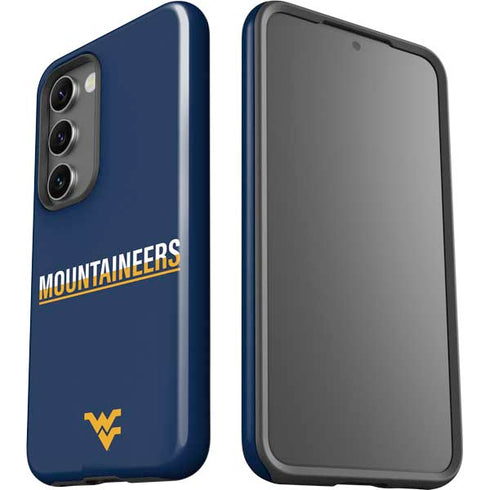 West Virginia University Blue Wood Floor Galaxy S23 Pro Case