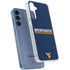 West Virginia University Blue Wood Floor Galaxy S24 Clear Case