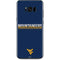 West Virginia University Blue Wood Floor Galaxy S8 Plus Skin