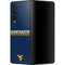 West Virginia University Blue Wood Floor Galaxy Z Fold3 5G Skin
