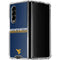 West Virginia University Blue Wood Floor Galaxy Z Fold4 5G Clear Case