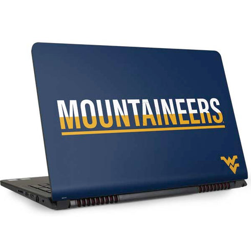 West Virginia University Blue Wood Floor Dell Inspiron Skin