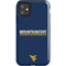 West Virginia University Blue Wood Floor iPhone 11 Impact Case