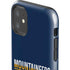 West Virginia University Blue Wood Floor iPhone 11 Impact Case