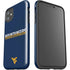 West Virginia University Blue Wood Floor iPhone 11 Impact Case