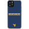 West Virginia University Blue Wood Floor iPhone 11 Pro Clear Case