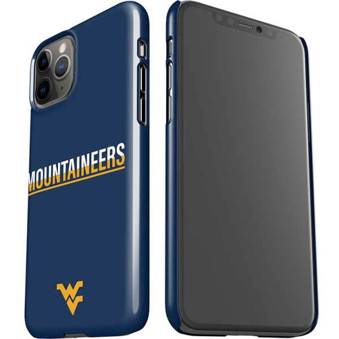 West Virginia University Blue Wood Floor iPhone 11 Pro Lite Case