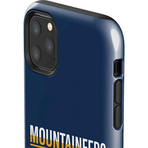 West Virginia University Blue Wood Floor iPhone 11 Pro Max Impact Case
