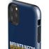 West Virginia University Blue Wood Floor iPhone 11 Pro Max Impact Case