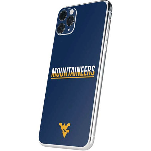 West Virginia University Blue Wood Floor iPhone 11 Pro Max Skin