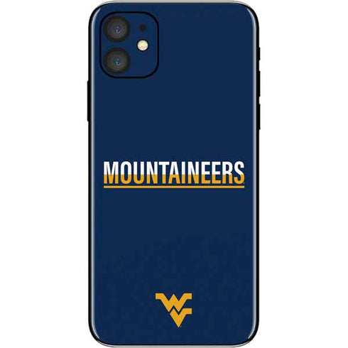 West Virginia University Blue Wood Floor iPhone 11 Skin