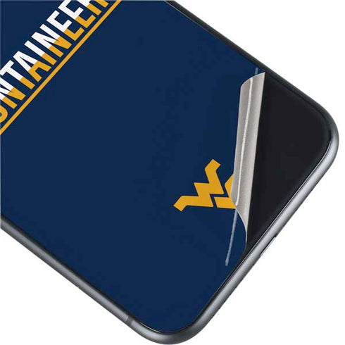West Virginia University Blue Wood Floor iPhone 11 Skin
