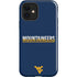 West Virginia University Blue Wood Floor iPhone 12 Impact Case
