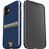West Virginia University Blue Wood Floor iPhone 12 Impact Case