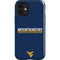 West Virginia University Blue Wood Floor iPhone 12 Mini Impact Case