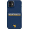 West Virginia University Blue Wood Floor iPhone 12 Mini Lite Case