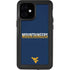 West Virginia University Blue Wood Floor iPhone 12 Mini Waterproof Case