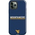 West Virginia University Blue Wood Floor iPhone 12 Pro Impact Case