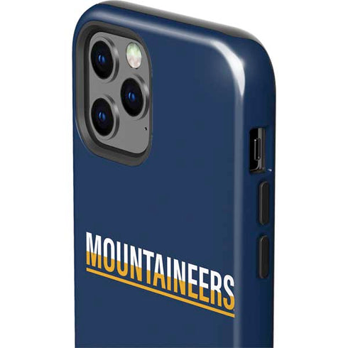 West Virginia University Blue Wood Floor iPhone 12 Pro Impact Case