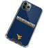 West Virginia University Blue Wood Floor iPhone 12 Pro Max Clear Case