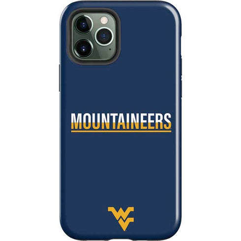West Virginia University Blue Wood Floor iPhone 12 Pro Max Impact Case
