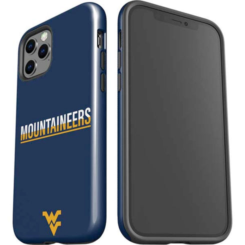 West Virginia University Blue Wood Floor iPhone 12 Pro Max Impact Case