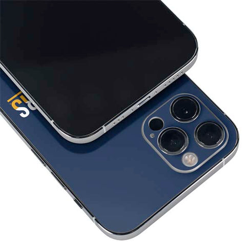West Virginia University Blue Wood Floor iPhone 12 Pro Skin