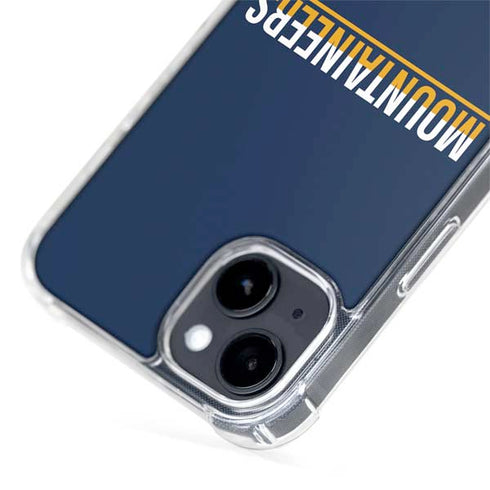 West Virginia University Blue Wood Floor iPhone 13 MagSafe Case