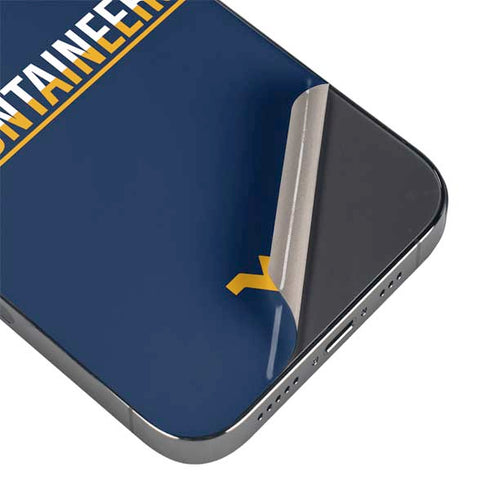 West Virginia University Blue Wood Floor iPhone 13 Pro Max Skin