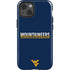 West Virginia University Blue Wood Floor iPhone 14 Impact Case