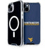 West Virginia University Blue Wood Floor iPhone 15 Plus MagSafe Case