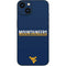 West Virginia University Blue Wood Floor iPhone 14 Plus Skin