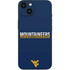 West Virginia University Blue Wood Floor iPhone 15 Plus Skin