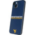 West Virginia University Blue Wood Floor iPhone 15 Plus Skin