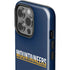 West Virginia University Blue Wood Floor iPhone 14 Pro Impact Case