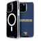 West Virginia University Blue Wood Floor iPhone 15 Pro Max MagSafe Case