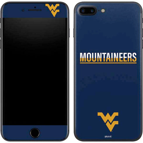 West Virginia University Blue Wood Floor iPhone 7 Plus Skin