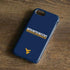 West Virginia University Blue Wood Floor iPhone 7 Pro Case